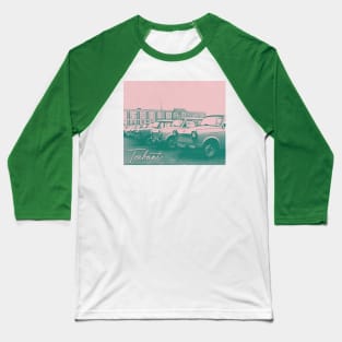 Trabant / Duotone Art Print Baseball T-Shirt